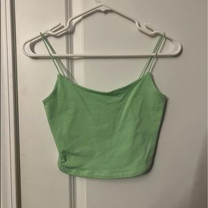 Abercrombie green tank top